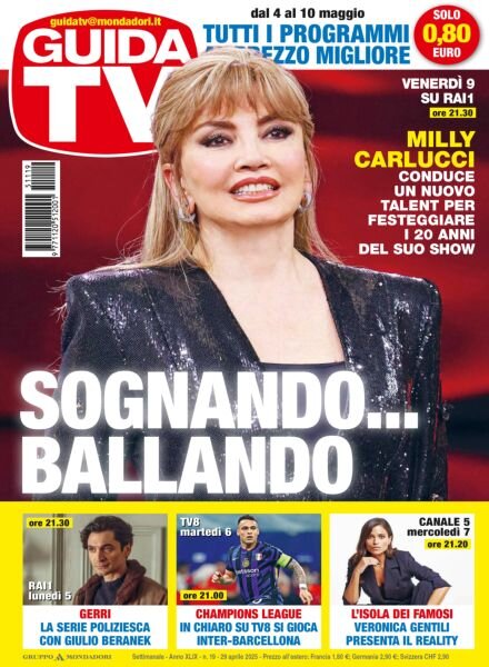 GuidaTV – 29 Aprile 2025 Cover