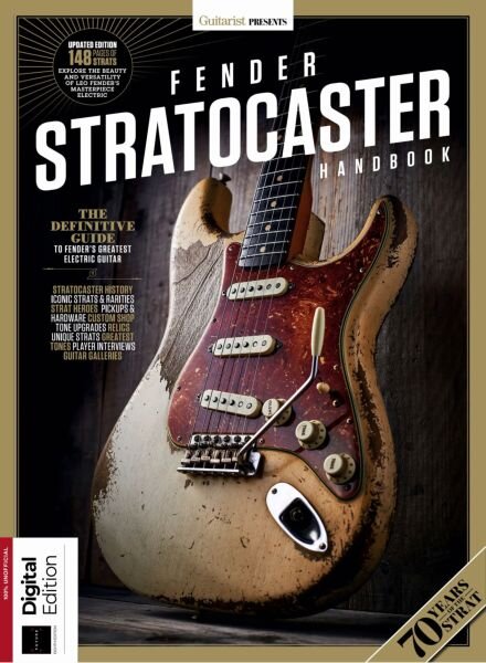 Guitarist Presents – Fender Stratocaster Handbook – 8th Edition – May 2025 Cover