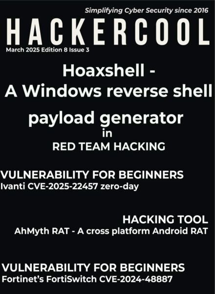 Hackercool – March 2025 Cover