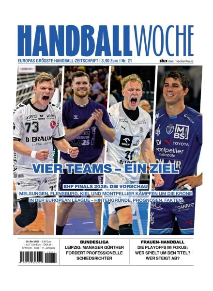 Handballwoche – 20 Mai 2025 Cover