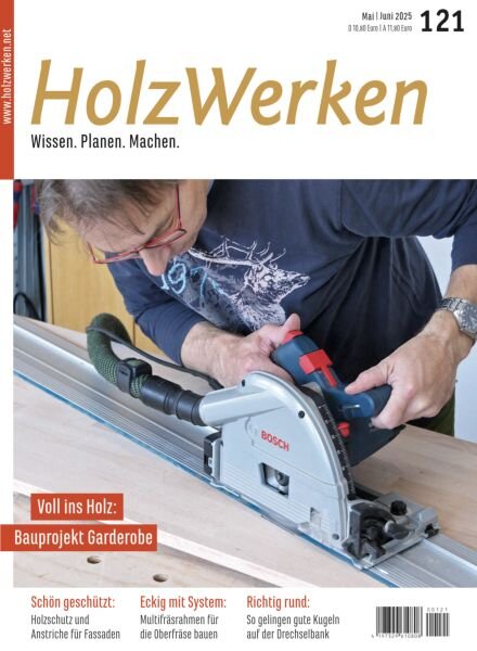 HolzWerken – Mai-Juni 2025 Cover