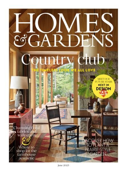 Homes & Gardens UK – June 2025 Cover