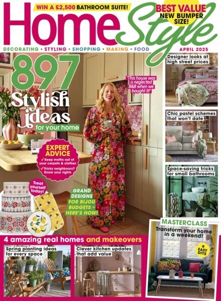 HomeStyle UK – April 2025 Cover