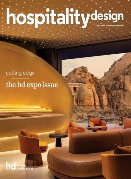 Hospitality Design – April 2025 Cover