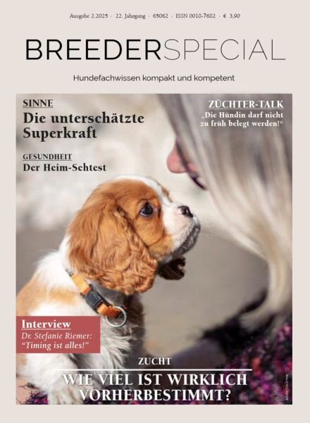 HundeWelt Breeder Special – Nr 2 2025 Cover