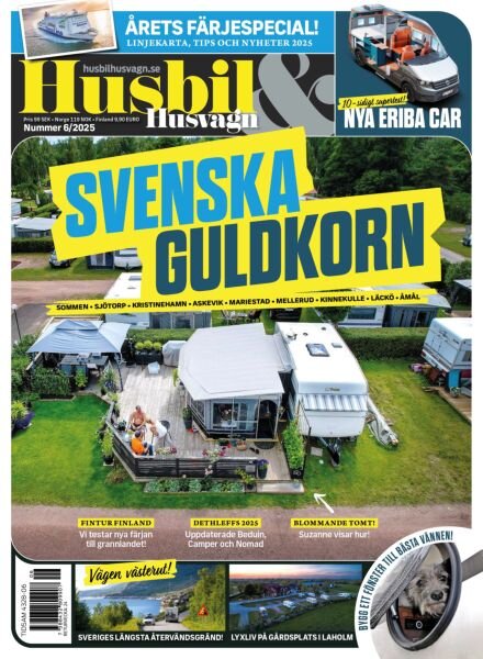 Husbil & Husvagn – Maj 2025 Cover
