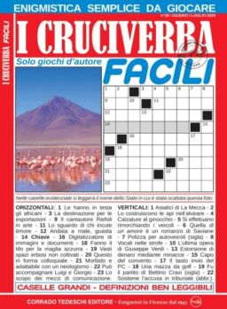 I Cruciverba Facili – Giugno-Luglio 2025