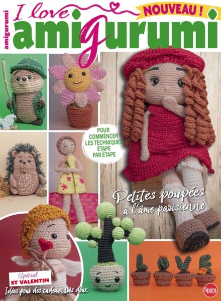 I Love Amigurumi France – Janvier-Fevrier 2025 Cover