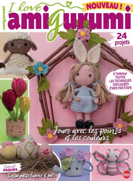 I Love Amigurumi France – Mars-Avril 2025 Cover