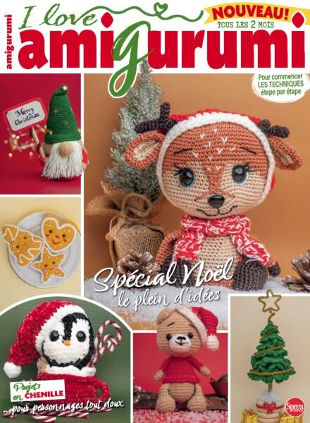 I Love Amigurumi France – Novembre-Decembre 2024 Cover