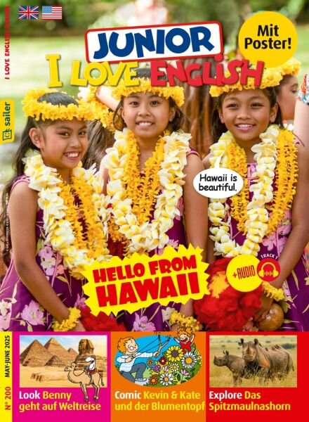 I Love English Junior – Mai 2025 Cover