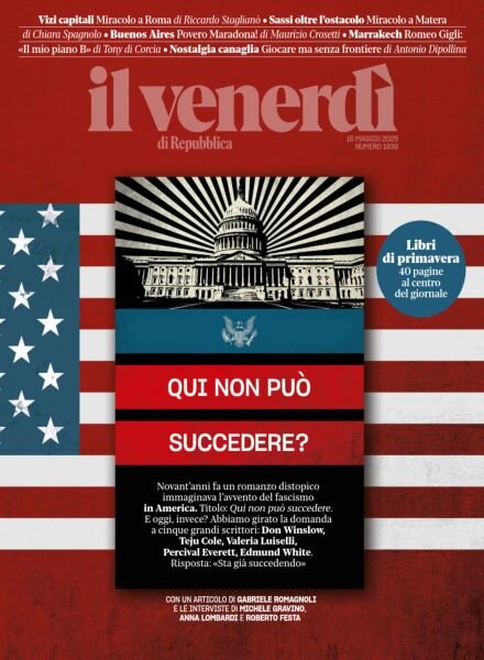 Il Venerdi di Repubblica – 16 Maggio 2025 Cover