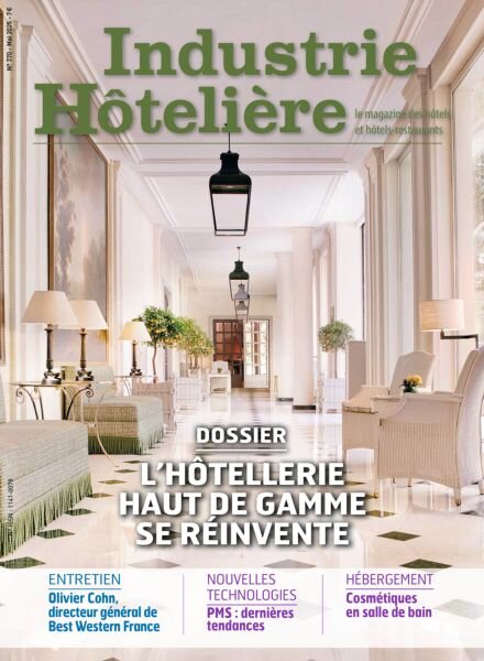 Industrie Hoteliere – Mai 2025 Cover