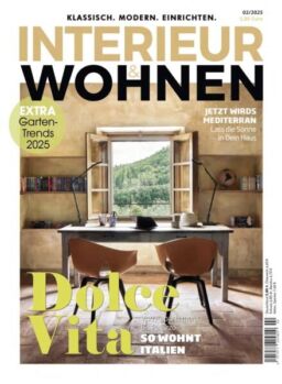 Interieur & Wohnen – April-Mai-Juni 2025