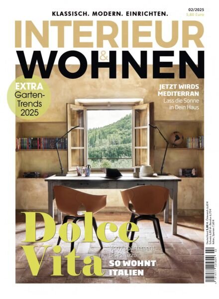 Interieur & Wohnen – April-Mai-Juni 2025 Cover