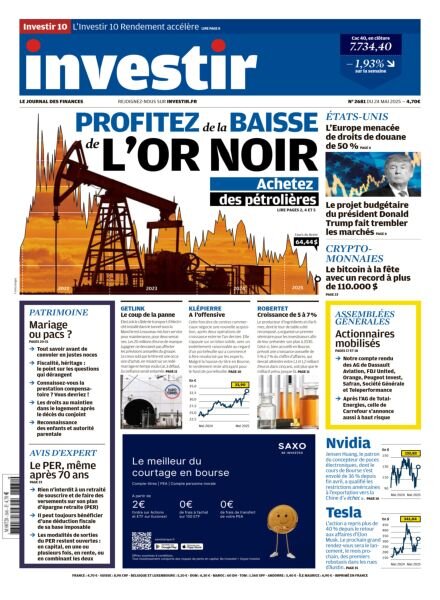 Investir – 24 Mai 2025 Cover