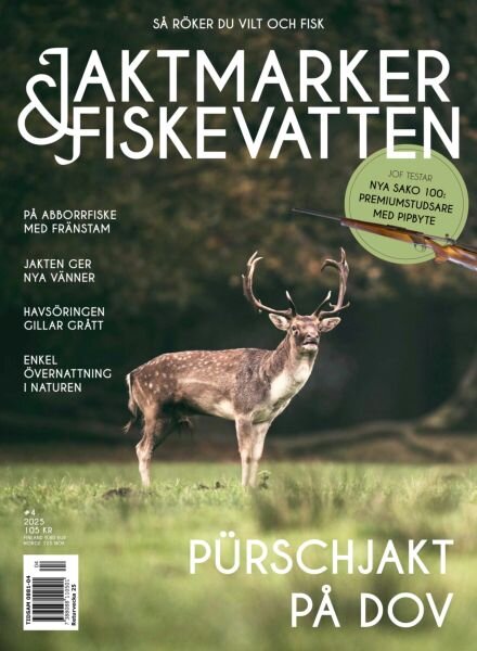 Jaktmarker & Fiskevatten – April 2025 Cover