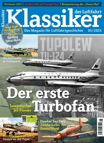 Klassiker der Luftfahrt – Mai 2025 Cover