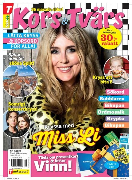 Kors & Tvars – 28 Maj 2025 Cover