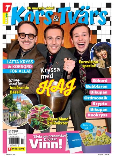 Kors & Tvars – Maj 2025 Cover