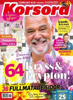 Korsord – 12 Maj 2025
