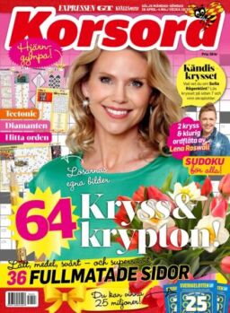 Korsord – 28 April 2025