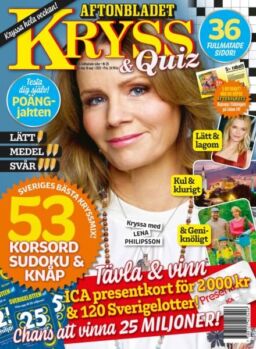 Kryss & Quiz – 12 Maj 2025