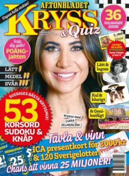 Kryss & Quiz – 19 Maj 2025