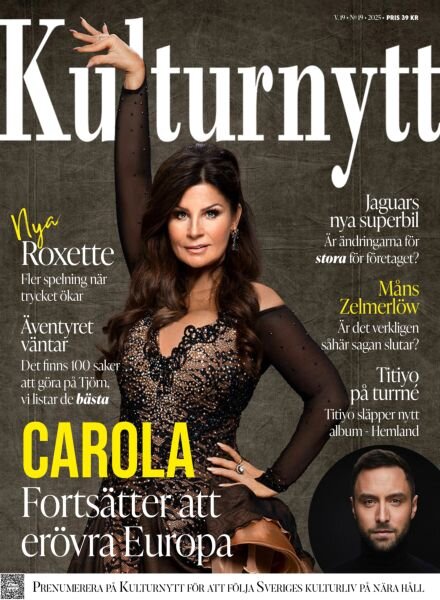 Kulturnytt – 9 Maj 2025 Cover