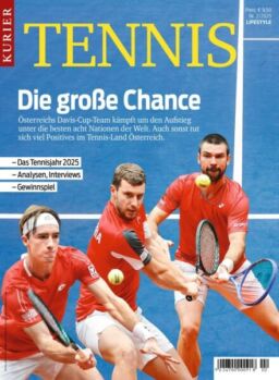 Kurier Lifestyle – Tennis – Mai 2025