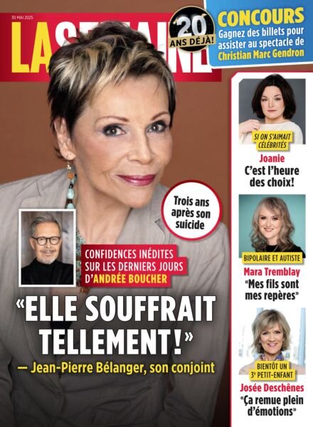 La Semaine – 30 Mai 2025 Cover