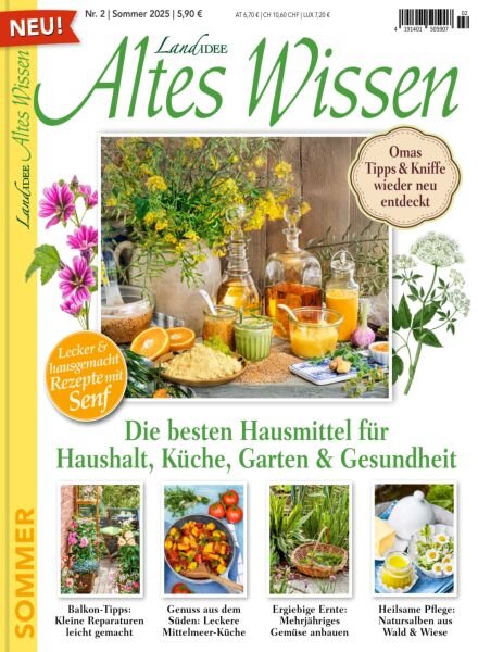 LandIDEE Altes Wissen – Sommer 2025 Cover