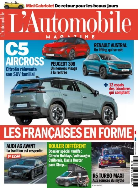 L’Automobile Magazine – Mai 2025 Cover