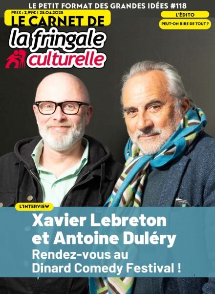 Le Carnet de La Fringale Culturelle – 28 Avril 2025 Cover