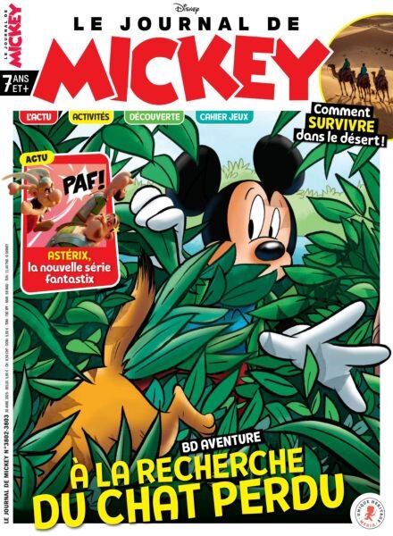 Le Journal de Mickey – 30 Avril 2025 Cover