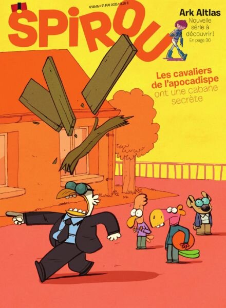Le Journal de Spirou – 21 Mai 2025 Cover