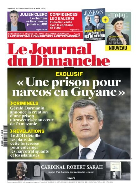 Le Journal du dimanche – 18 Mai 2025 Cover