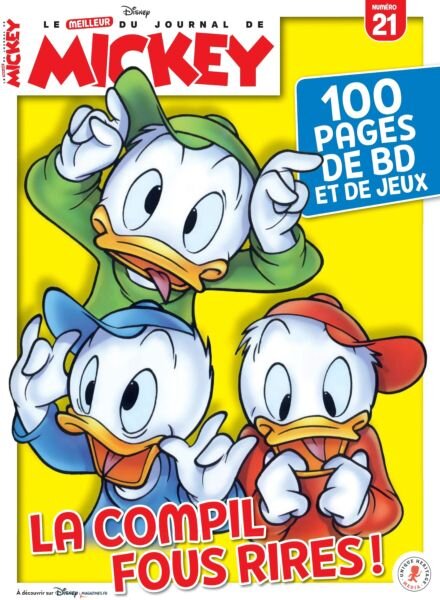 Le Meilleur du Journal de Mickey – Avril 2025 Cover