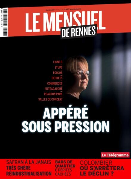 Le Mensuel de Rennes – Avril 2024 Cover