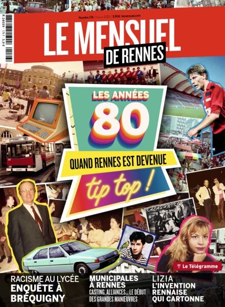 Le Mensuel de Rennes – Fevrier 2025 Cover