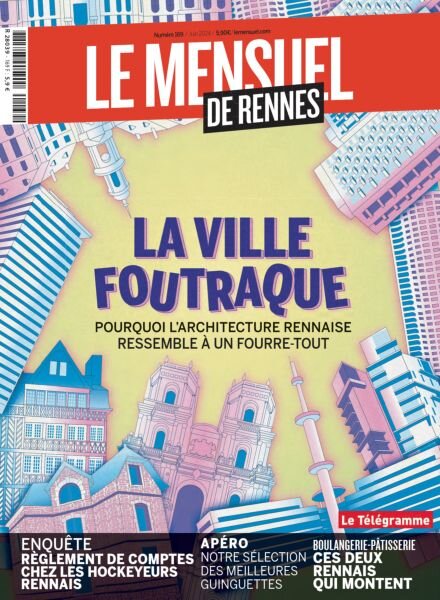 Le Mensuel de Rennes – Juin 2024 Cover