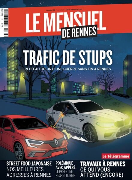 Le Mensuel de Rennes – Mars 2024 Cover