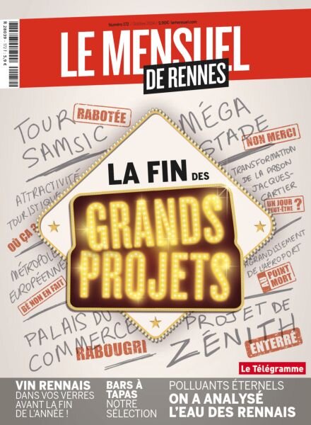 Le Mensuel de Rennes – Octobre 2024 Cover