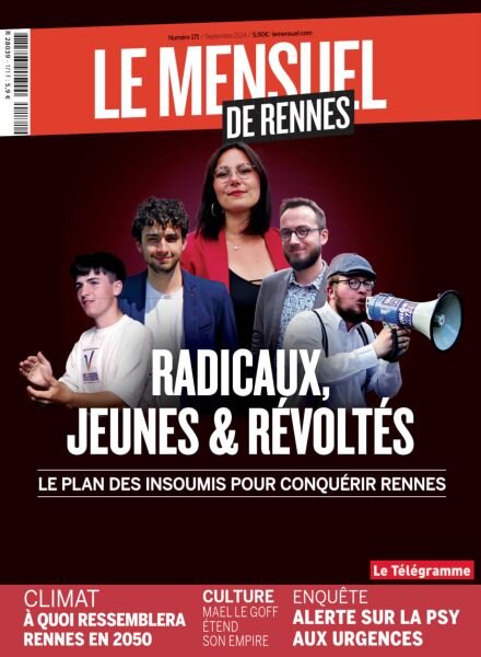 Le Mensuel de Rennes – Septembre 2024 Cover