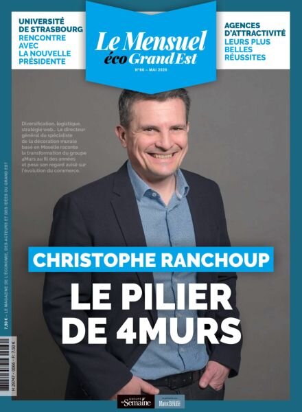 Le Mensuel Grand Est – Mai 2025 Cover