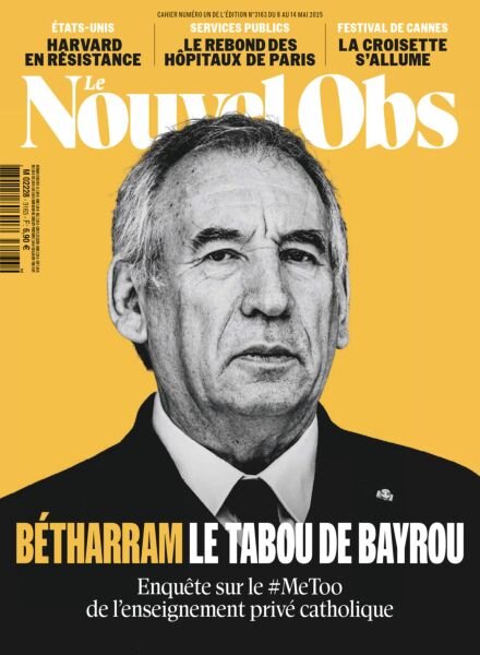 Le Nouvel Obs – 8 Mai 2025 Cover