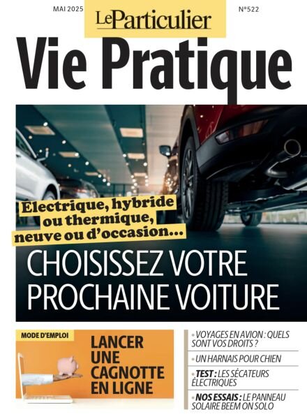 Le Particulier Vie Pratique – Mai 2025 Cover