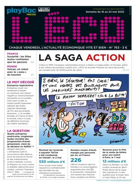 L’eCO – 16 Mai 2025 Cover