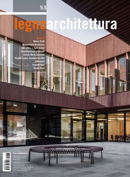 legnoarchitettura – Maggio 2025 Cover