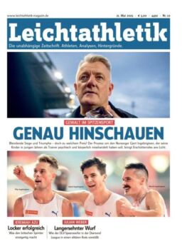 Leichtathletik – 21 Mai 2025